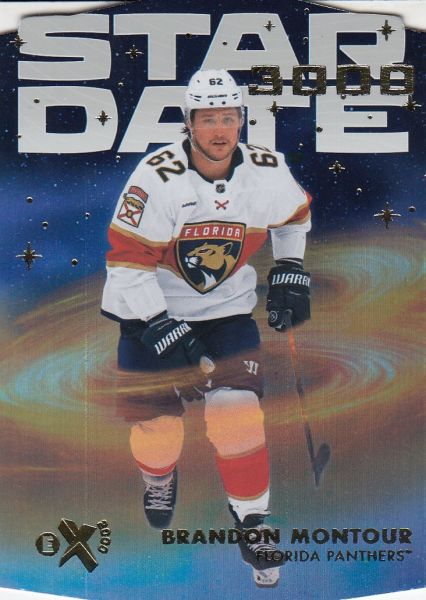 insert karta BRANDON MONTOUR 23-24 Skybox E-X 2000 Star Date 3000 číslo SD-13